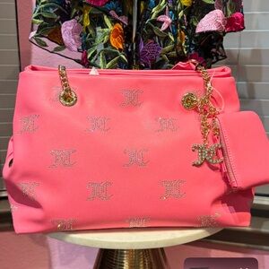 Juicy Couture Bright Pink Shoulder Bag